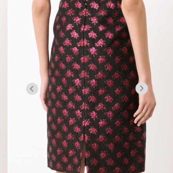 NWT! MARC JACOBS woman rose Jacquard pencil skirt - Picture 3 of 6